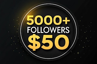 increase 5000 instagram followers fast