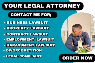 your lawyer in civil criminal, divorce, and help you get justice