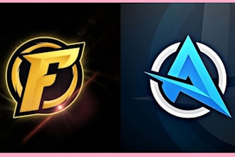 do make quick initial letters design and esports team logo