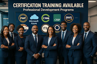 coach you to pass pmp cism AWS or azure exam with 99 percent success rate