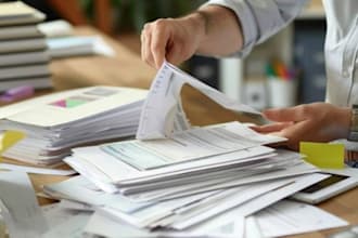 type your handwritten notes into a neat document
