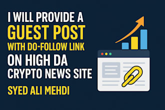 do guest post on high da crypto sites with do follow link