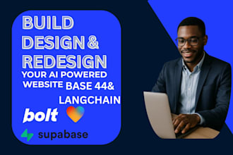 develop mvp saas web app using lovable ai base44 langchain n8n supabase