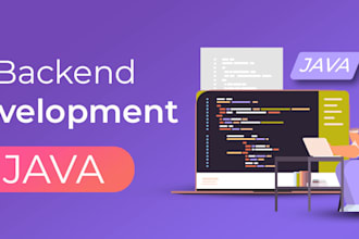 build robust java web app backend with spring