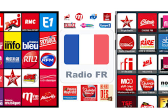 promote and broadcast your song on 5 popular top radio stations in france