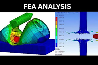 perform fea analysis using abaqus, ansys, comsol, or solidworks