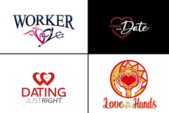design modern genuine outstanding super jewish dating website logo