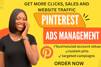 create and manage pinterest ads to grow your website traffic