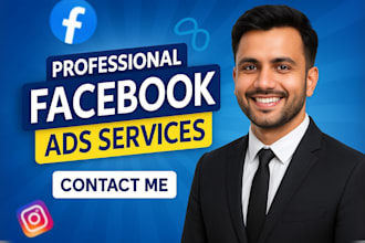 setup and manage facebook ads, instagram ads and meta ads campaign