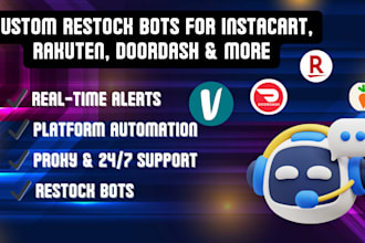 develop high paying order grabber bot doordash bot amazon spark driver bot
