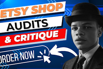 be professionally audit and critique your etsy shop for more sales with seo