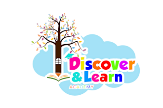 design education, tutoring, daycare, childcare, school, kids and learning logo