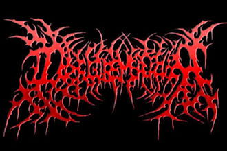 create a brutal death metal logo
