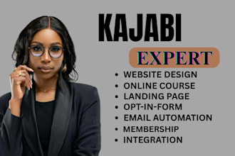 kajabi website design, kajabi online course, kajabi sales funnel, landing page