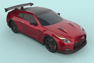 design 3d model car, sport car,  vehicle wrap, car wrap, van wrap design,