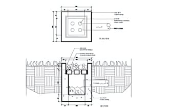 do storm water drainage plan and pipe network with plan and profile