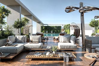 do landscape design garden outdoor patio backyard design rooftop balcony render