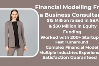 professional financial models, projections, and forecasts tailored for investors