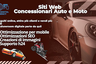 build your car or motorcycle dealer website in wordpress