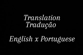 translate texts languages english x portuguese