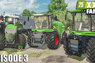 3d farming simulator ready for game, millitary vehicle ,rc car model, fivem ,va
