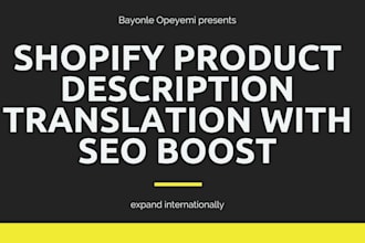 do shopify product description translation with seo boost