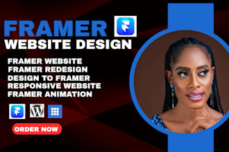 framer website,  redesign framer, framer landing page, figma to framer website