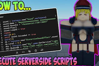 create or script anything in roblox game as an experience scripter using lua
