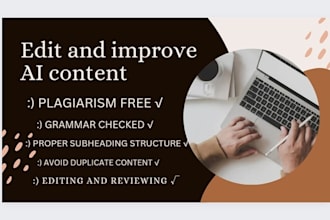 edit and humanize ai content