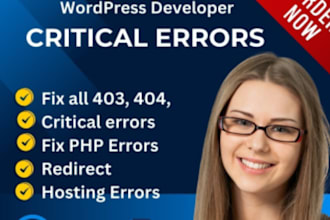fix 404, 403, 503 errors, broken urls, goggle indexing seo, app publishing