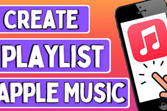 add your song to 900 apple music playlist, apple music promotion for 30day