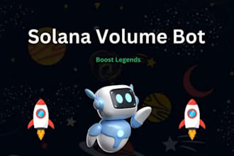 build solana arbitrage bot, solana volume bot, front running bot memecoin bot