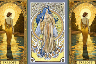 design tarot card illustration stained glass tarot card design tarot card design