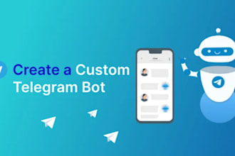 develop a profitable custom coded telegram bot