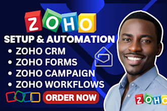 do zoho campaign, zoho crm, zoho books, zoho flow, zoho one, site, form and mail