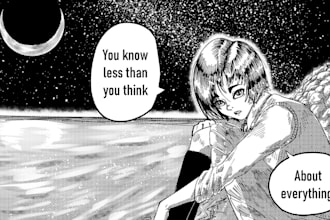 draw webtoon comic book illustration anime manga comic art manga comic book art