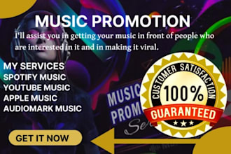 do real organic apple music promotion and spotify music promotion