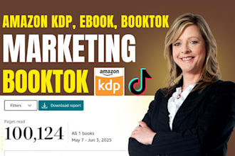 use tiktok to promote amazon booktok video KDP book ranking ads ebook marketing