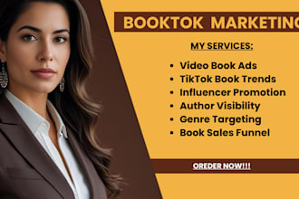 drive book sales with targeted booktok marketing and video ads