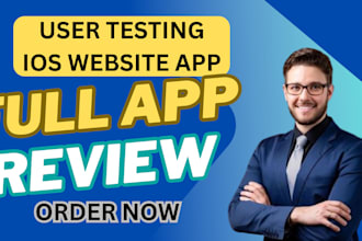 qa test and review website and app with UI UX and functionality testing