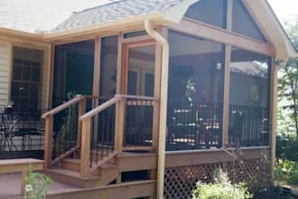 create professional permit drawing sets for covered decks and screened porches