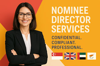 act as your trusted nominee director for company compliance