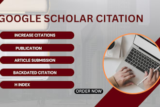 increase your google scholar citation in peer review indexed journal