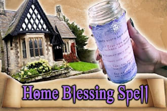 perform a powerful home cleansing spell for you
