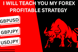 teach you my profitable forex trading strategy on gbpusd,eurusd,usdjpy
