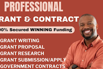 write winning grant proposals funding research for nonprofits rfp 501c3 business