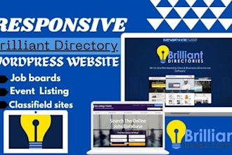 design a brilliant directory website with wordpress