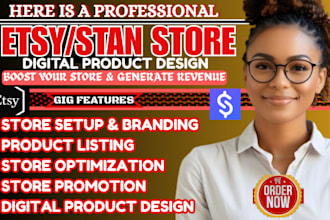 create trending digital products etsy stan store listing 7figure marketing