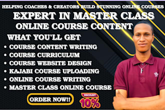 create udemy course, online course content, thinkific course ebook online course