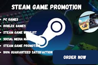 steam game promotion steam game wishlist game promotion steam game marketing